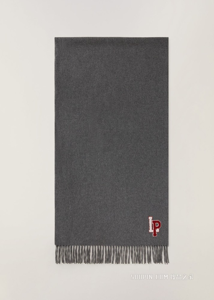 Grande LP College 围巾 绵羊毛, 羊绒