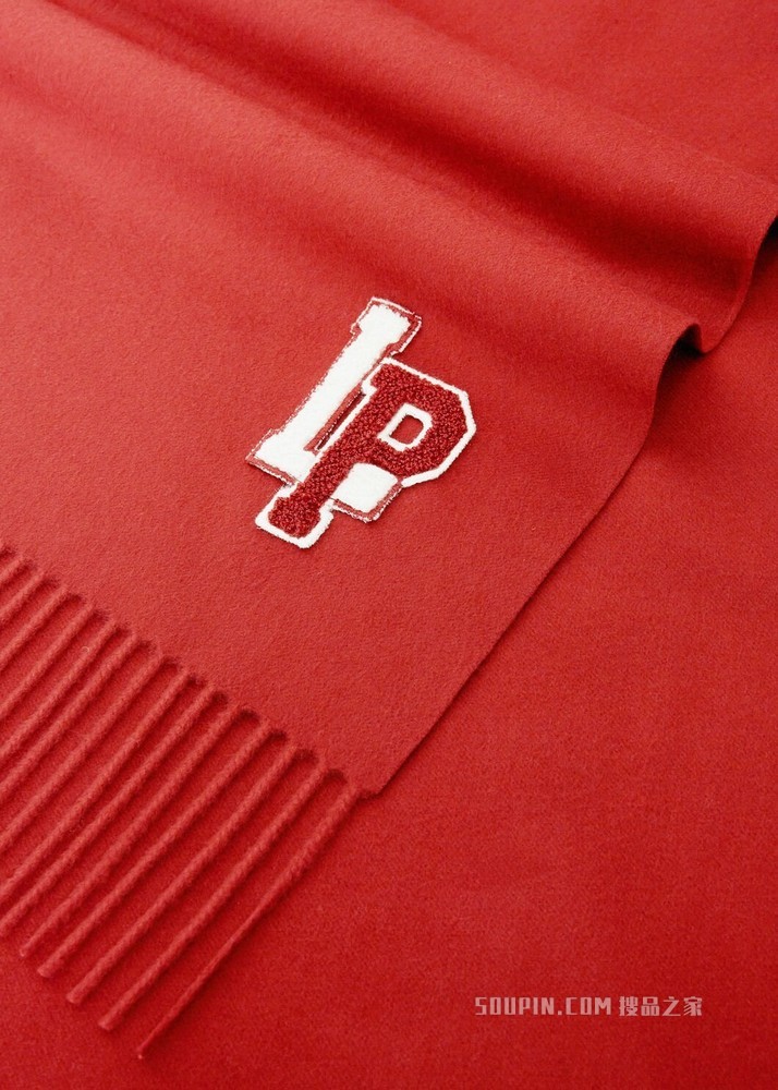 Grande LP College 围巾 绵羊毛, 羊绒