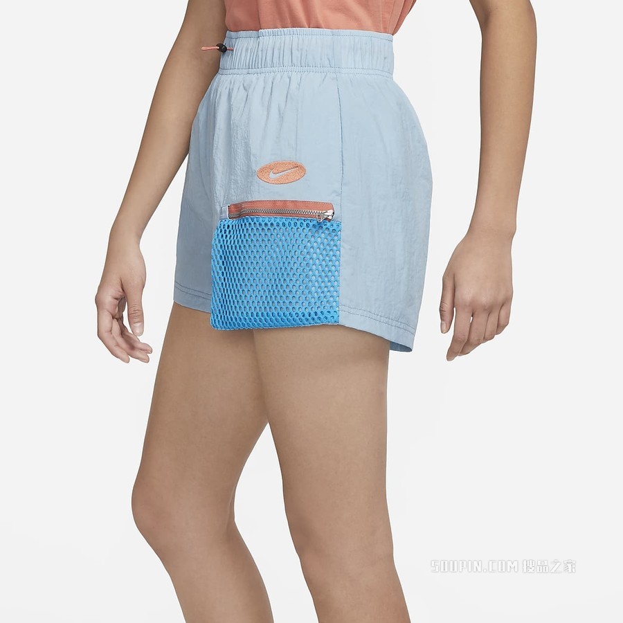 Nike Sportswear Icon Clash 女子高腰梭织短裤