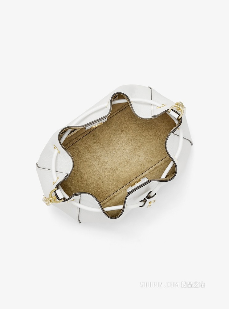 Phoebe 中号皮质水桶包