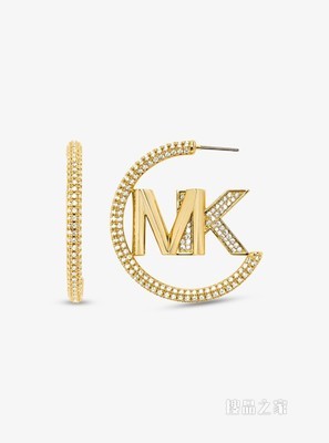 MK Logo 耳环