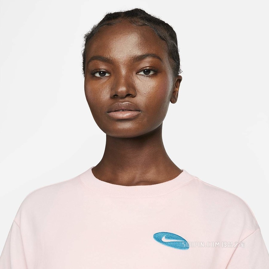Nike Sportswear Icon Clash Tie 女子短袖上衣