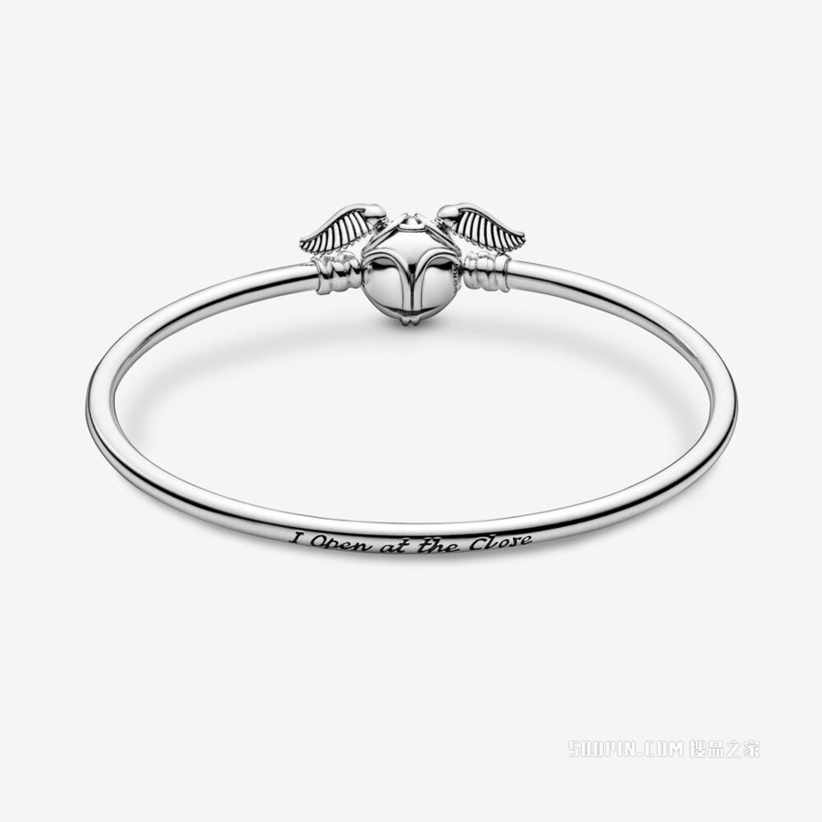Pandora Moments 哈利波特系列金色飞贼链扣手镯