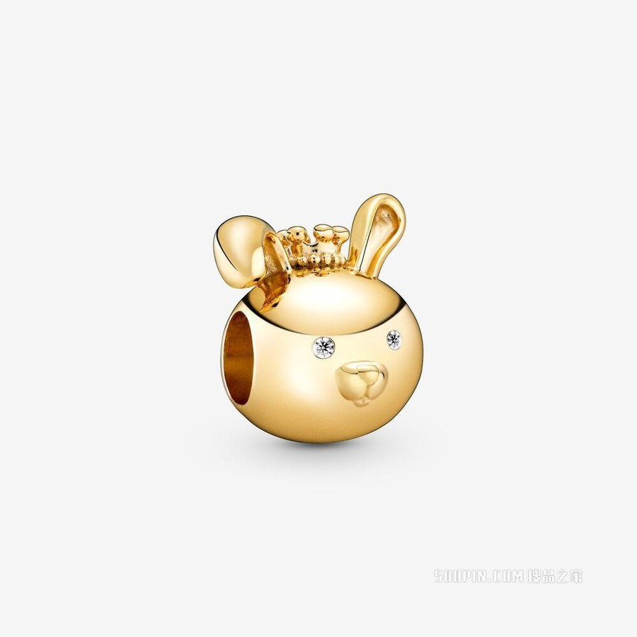 闪亮小兔串饰