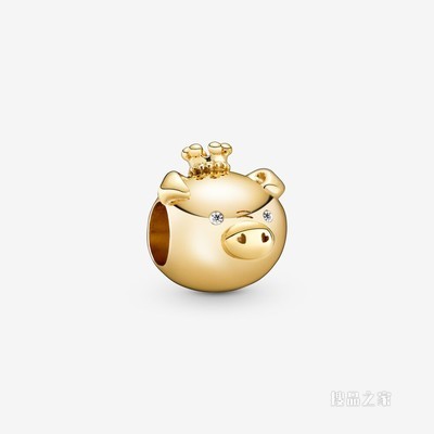 闪亮小猪串饰