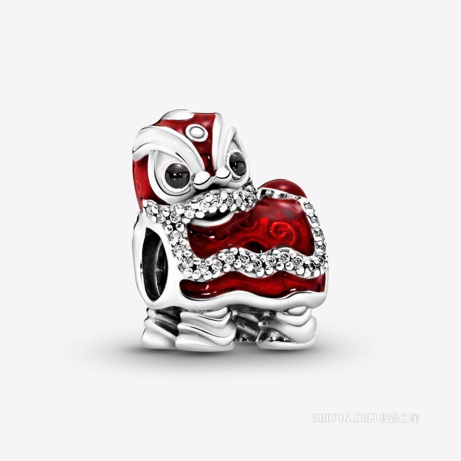 中国舞狮贺新年串饰