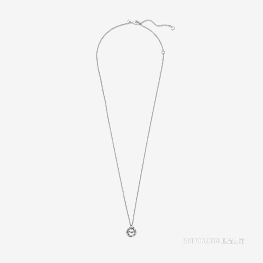 亲情永恒吊坠项链