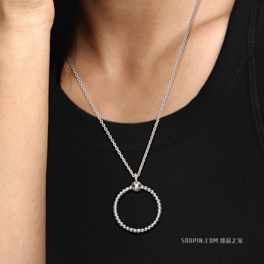 Pandora Moments中号饰珠O形吊坠