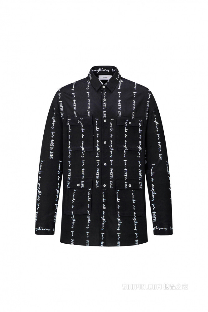 男装长袖休闲衬衫