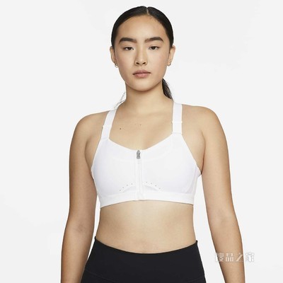 Nike Dri-FIT Alpha Zip-Front 女子高强度支撑衬垫运动内衣