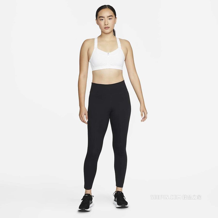 Nike Dri-FIT Alpha Zip-Front 女子高强度支撑衬垫运动内衣