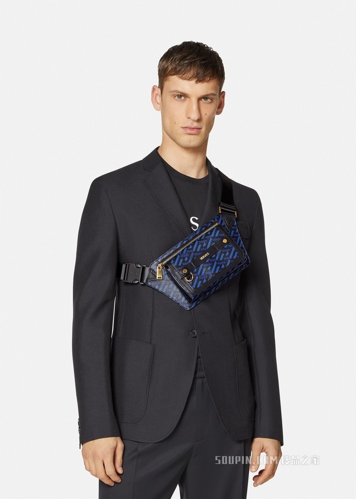 Versace/范思哲】La Greca Signature腰包1004559-1A01444_5U18V