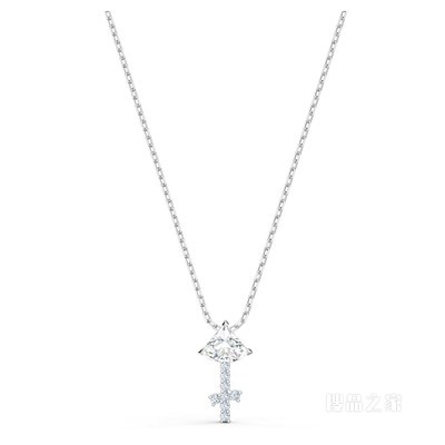 Zodiac II 链坠, 射手座, 白色, 混合金属润饰