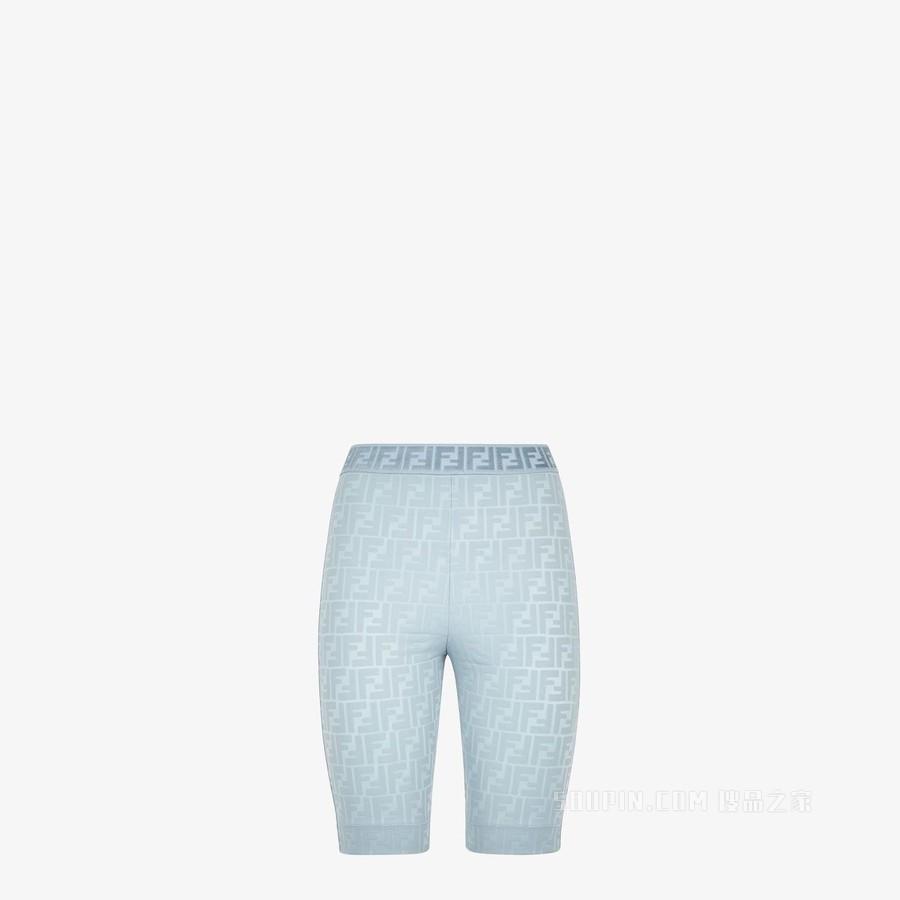 骑行短裤 浅蓝色Lycra®骑行短裤