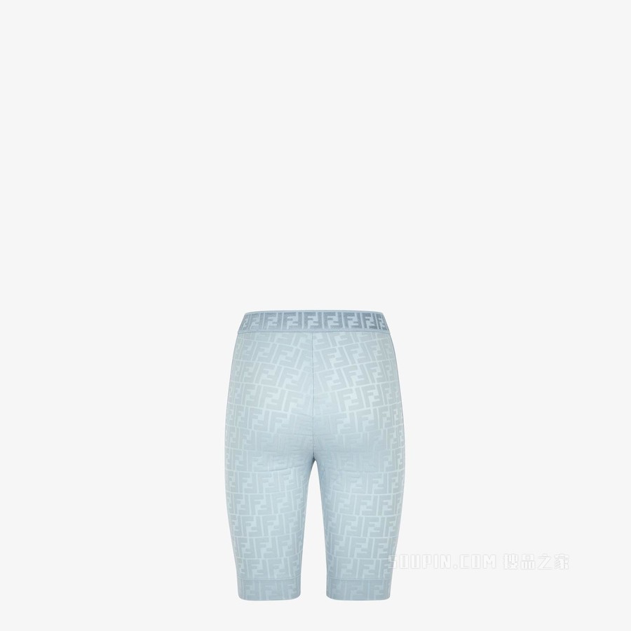 骑行短裤 浅蓝色Lycra®骑行短裤