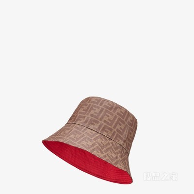 帽子 棕色布料帽子