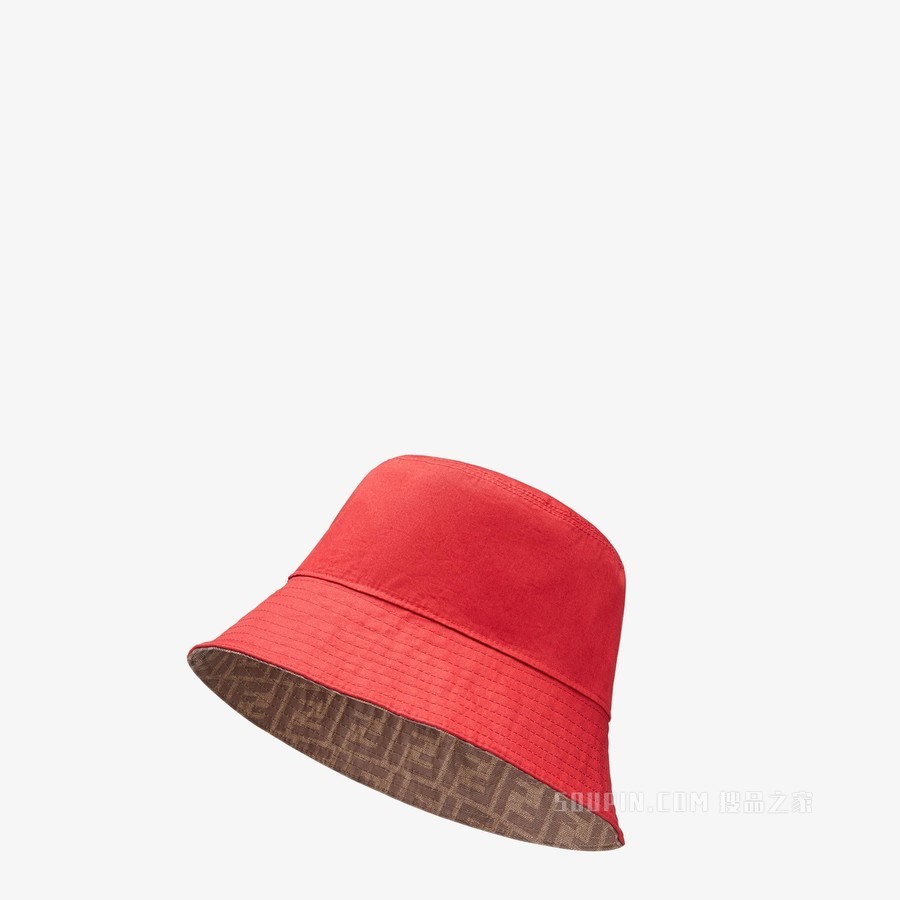 帽子 棕色布料帽子