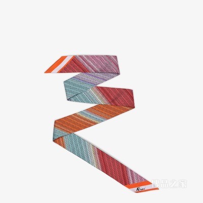 FENDI/芬迪】Wrappy 2023春节限定系列双色桑蚕丝绑带