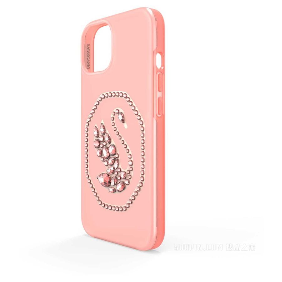 Smartphone 套, 天鹅, iPhone® 13 Pro, 粉红色
