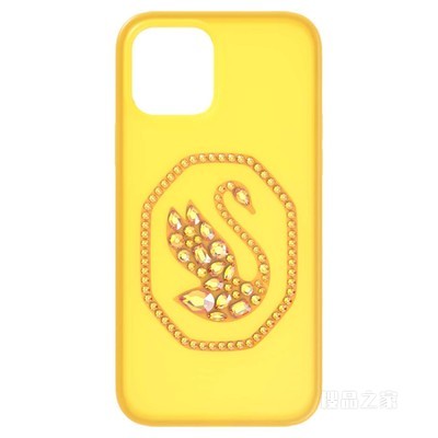 Smartphone 套, 天鹅, iPhone® 12 Pro Max, 黄色