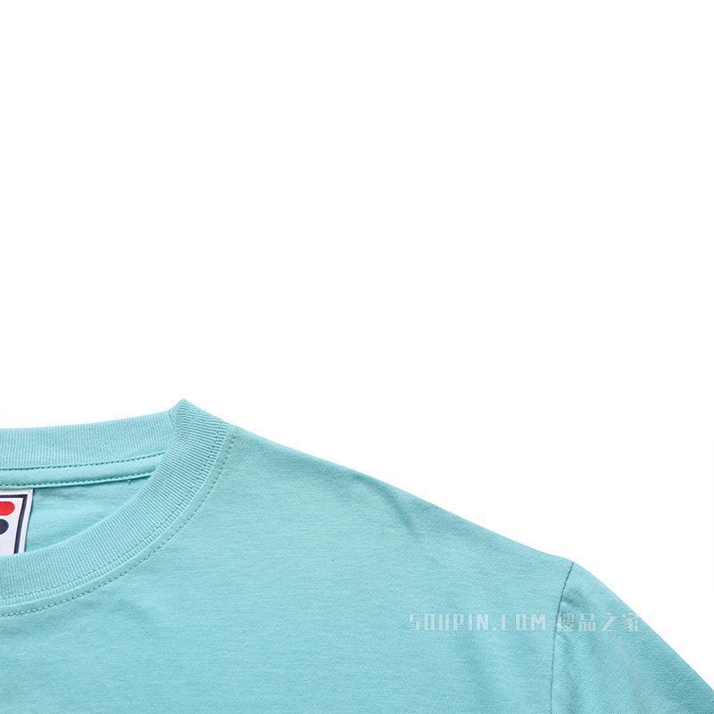 FILA X LANVIN联乘系列 母女LOGO T恤