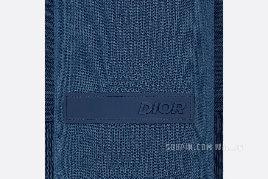 DIOR AND PARLEY 拉链运动夹克 蓝色 Parley Ocean Plastic 混纺平纹针织面料