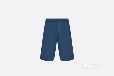DIOR AND PARLEY 运动短裤 蓝色 Parley Ocean Plastic 混纺平纹针织面料