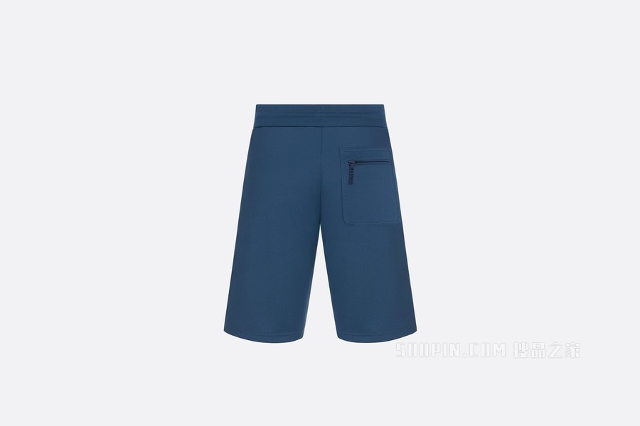 DIOR AND PARLEY 运动短裤 蓝色 Parley Ocean Plastic 混纺平纹针织面料