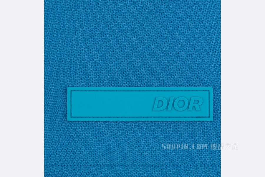 DIOR AND PARLEY 运动短裤 蓝绿色 Parley Ocean Plastic 混纺平纹针织面料