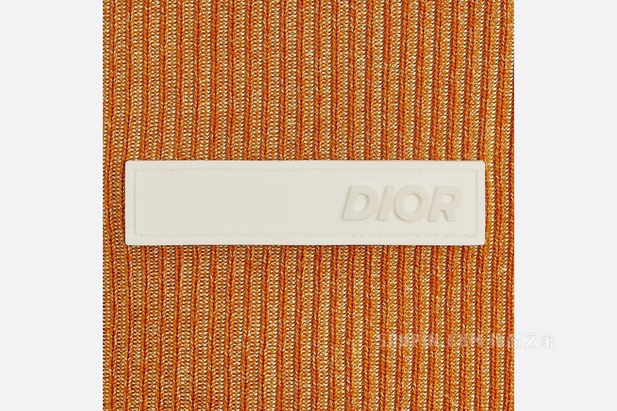 DIOR AND PARLEY Polo 衫 橙色 Parley Ocean Plastic 混纺针织面料
