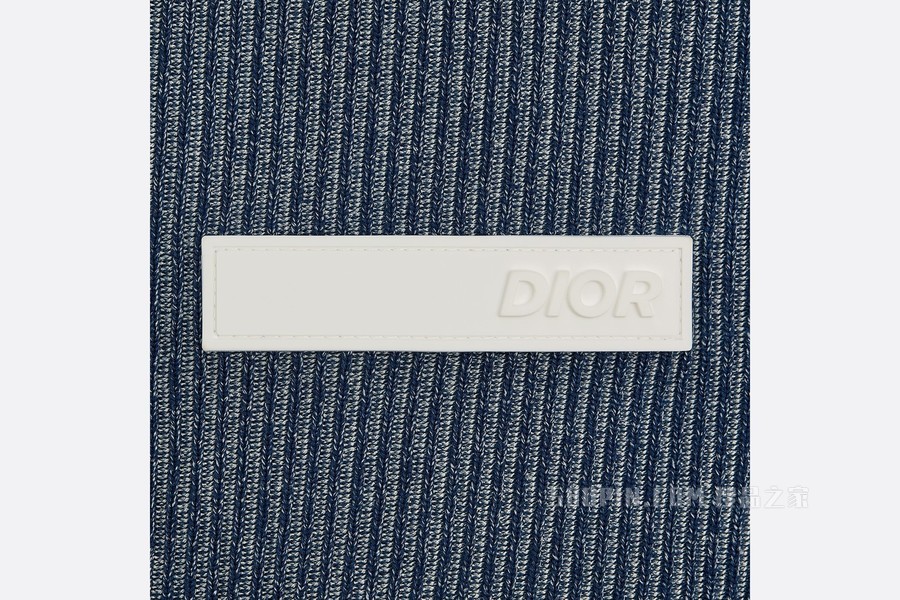 DIOR AND PARLEY Polo 衫 蓝色 Parley Ocean Plastic 混纺针织面料
