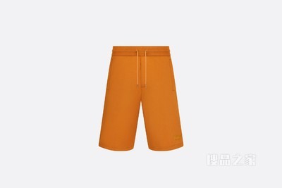 DIOR AND PARLEY 运动短裤 橙色 Parley Ocean Plastic 混纺平纹针织面料