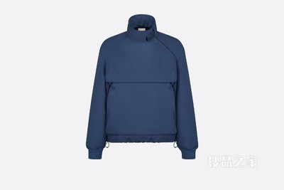 DIOR AND PARLEY 可折叠厚夹克 蓝色 Parley Ocean Plastic 塔夫绸科技面料
