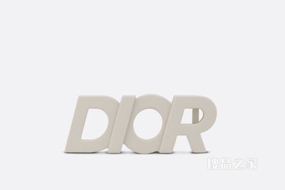 “DIOR”腰带扣 35 毫米迪奥灰哑光涂漆饰面黄铜