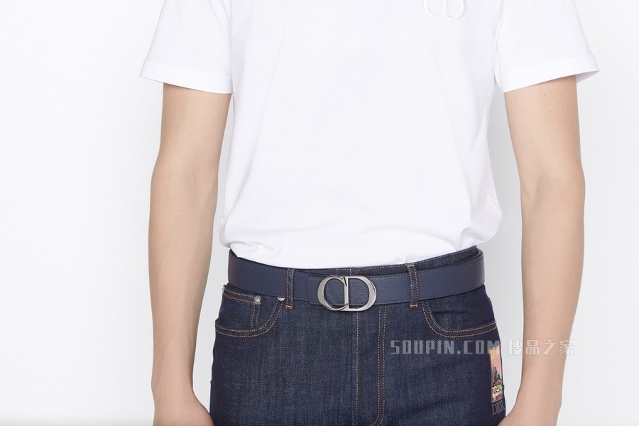 “CD Icon”腰带扣 40 毫米金属覆层黄铜