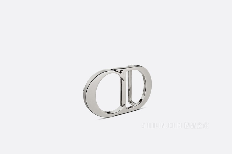 “CD Icon”腰带扣 40 毫米金属覆层黄铜