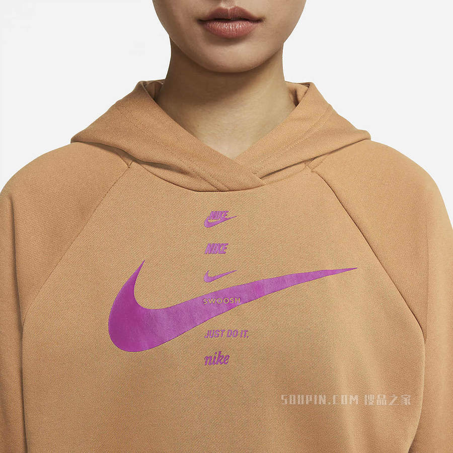 Nike Sportswear Swoosh 女子连帽衫