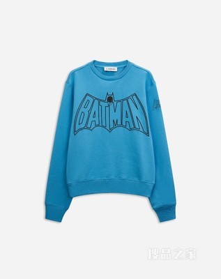 蝙蝠侠BATMAN印花套头卫衣