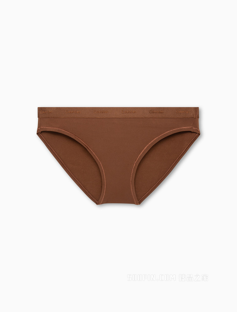 【JENNIE同款自然系列】Calvin Klein 22春季新品女循环LOGO比基尼内裤QF6761AD