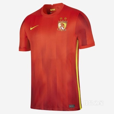 2021/22 赛季广州主场球迷版 Nike Dri-FIT 男子足球球衣
