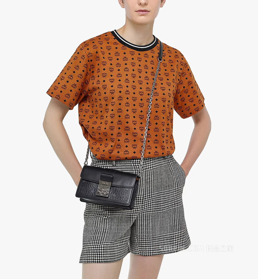 Mini Tracy Visetos拼皮斜挎包