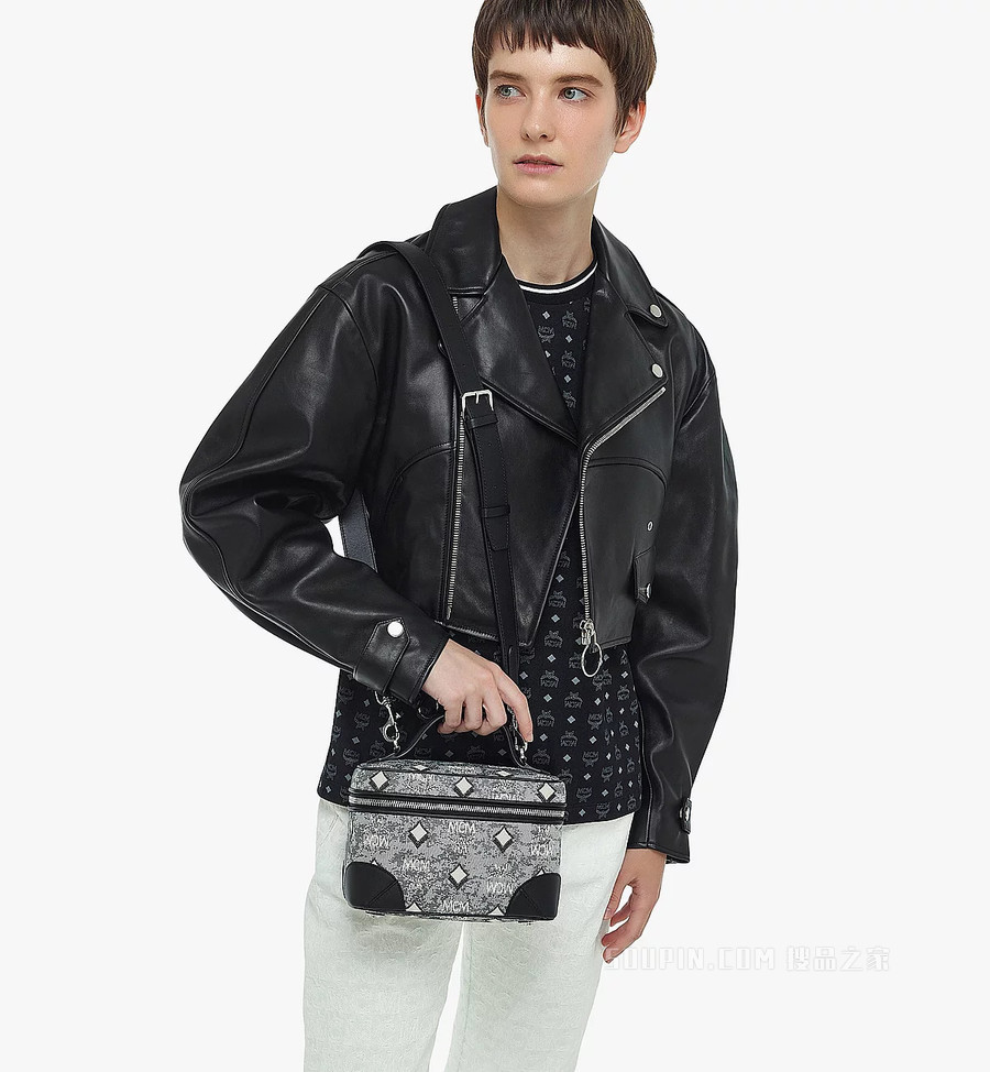 Small Rockstar Vintage Jacquard Monogram 化妆箱