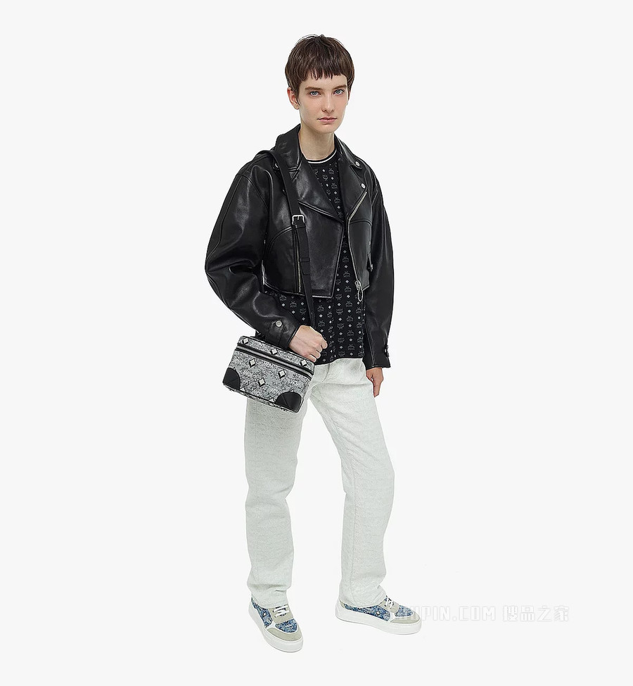 Small Rockstar Vintage Jacquard Monogram 化妆箱