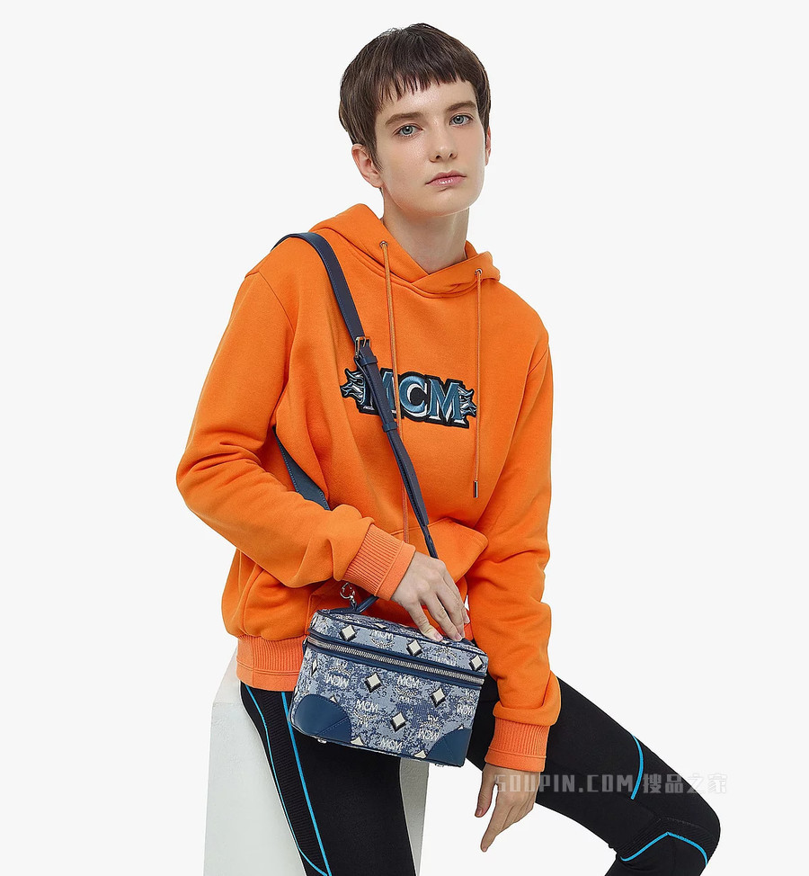 Small Rockstar Vintage Jacquard Monogram 化妆箱