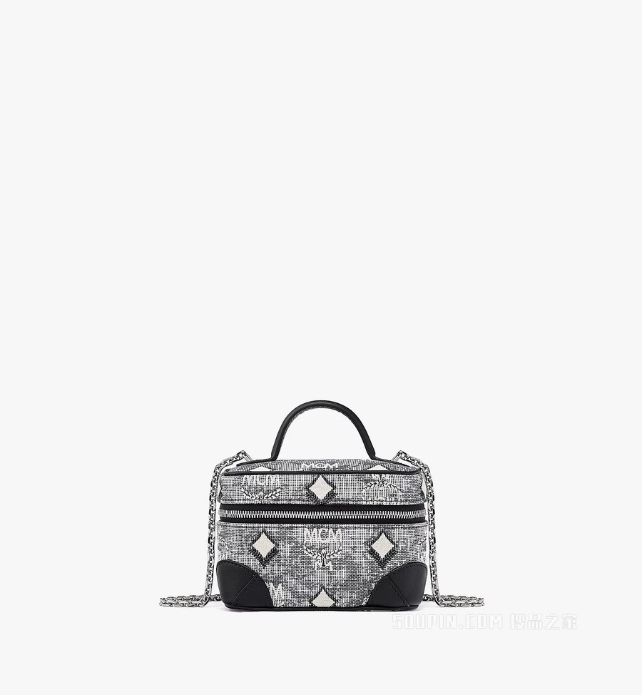 X-Mini Aren Vintage Jacquard Monogram 化妆箱