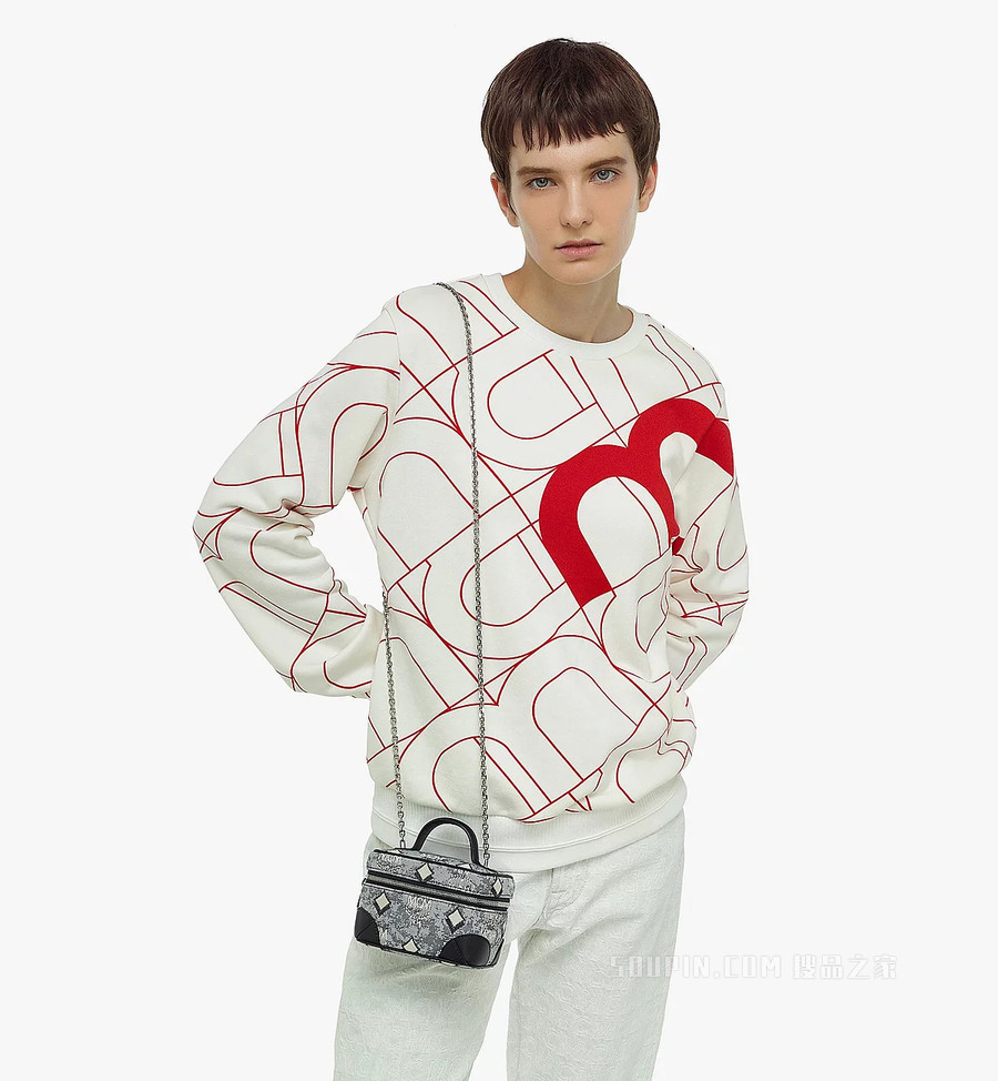 X-Mini Aren Vintage Jacquard Monogram 化妆箱