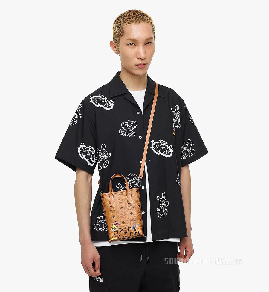 Mini MCM x SAMBYPEN Visetos斜挎包