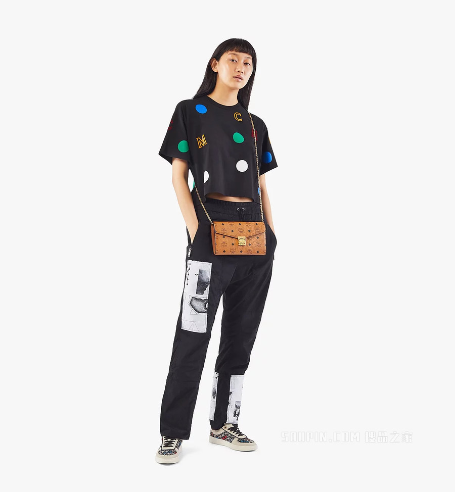 Large Tracy Visetos斜挎链条钱包