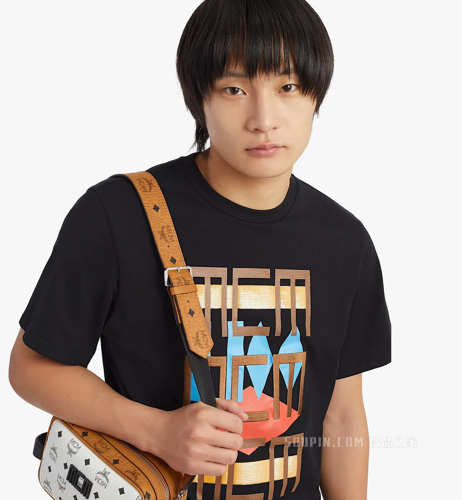 One Size Visetos撞色肩带