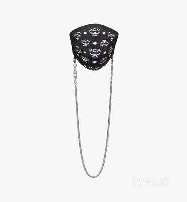 One Size 经典花纹链条针织口罩